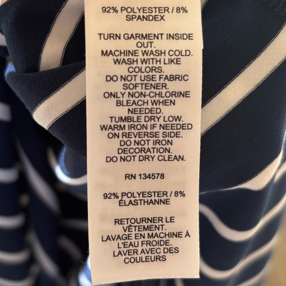 Vineyard Vines Sankaty Striped Midi Dress XS - Picture 11 of 11